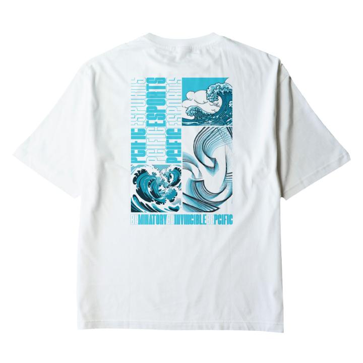 PCIFIC T-shirt-Waves Crew Edition