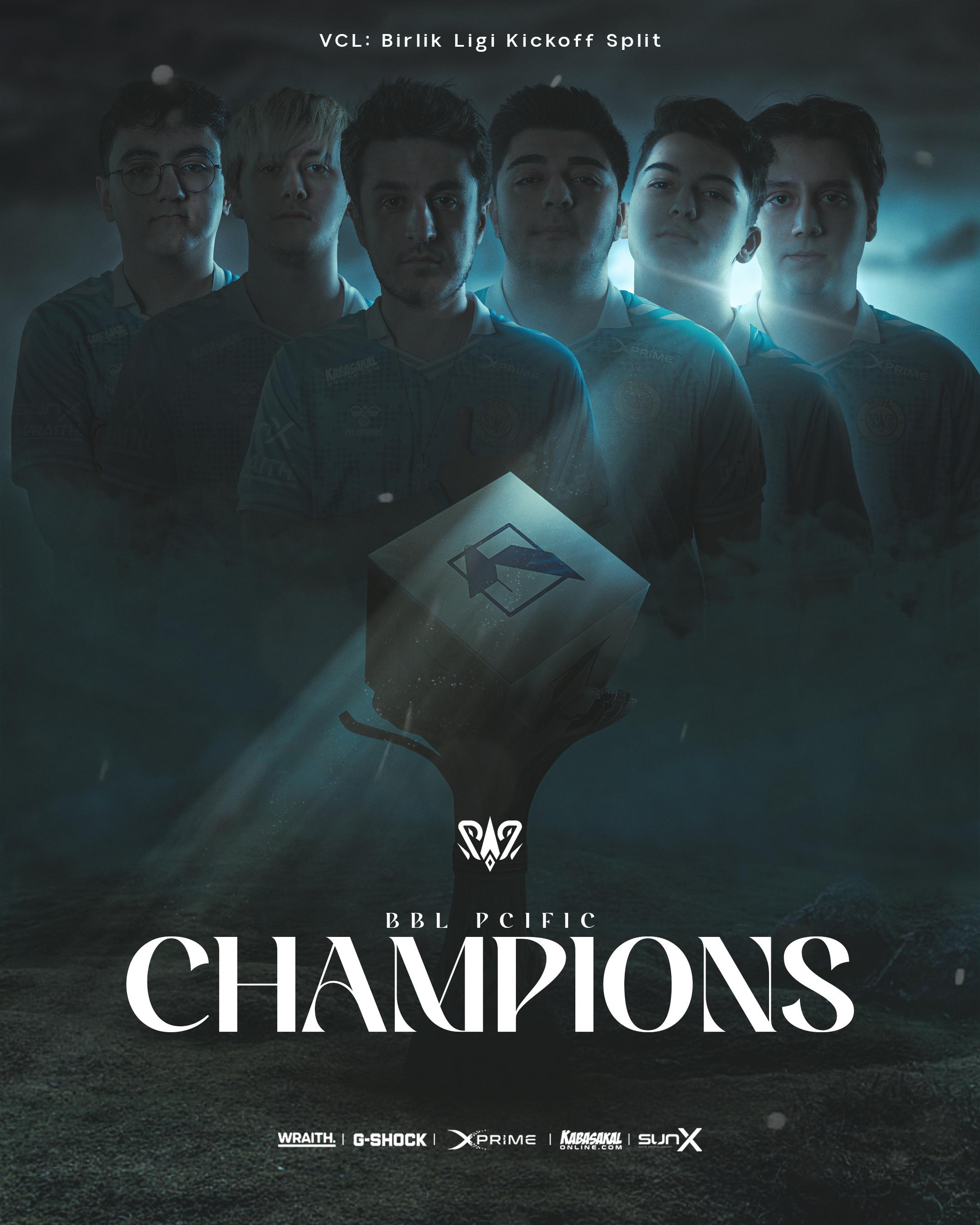 BBL PCIFIC VCL: BİRLİK LEAGUE 2025 KICKOFF SPLIT ŞAMPİYONU !